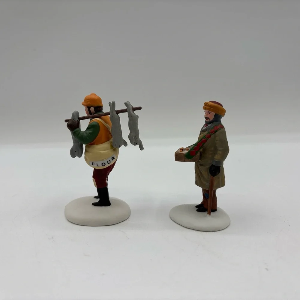 Department 56‎ 1992 Vintage HVC Village Street Peddlers Set of 2 5804-1 Retired